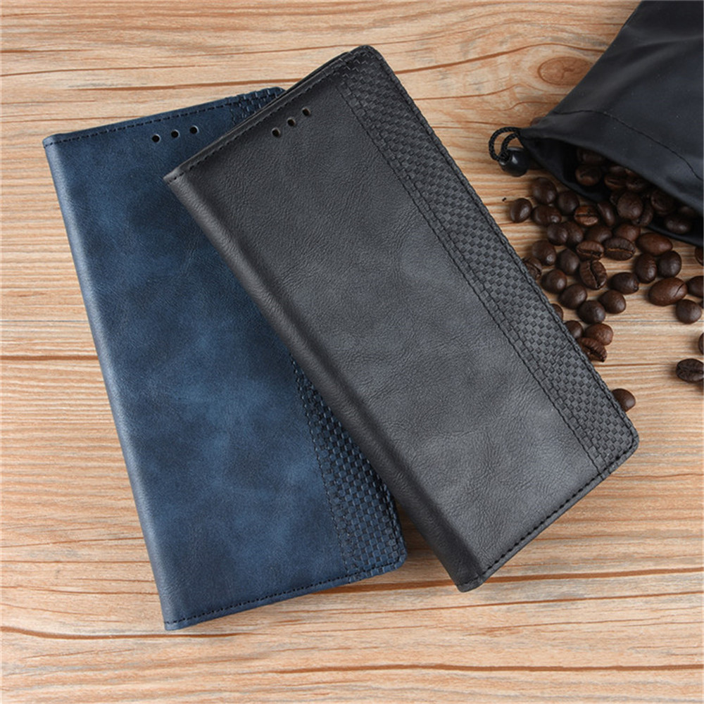 เคส Huawei Nova 5T #เคสฝาพับปกหนังสไตล์วินเทจดูดซับอัตโนมัติแบบกระเป๋าสตางค์