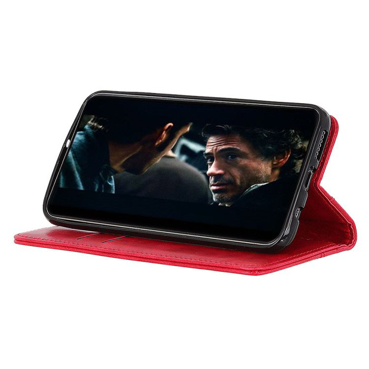 เคส Samsung Galaxy A50 / A50s / A30s #เคสฝาพับหนังแยกผิวหนังม้าดูดซับอัตโนมัติ Crazy Horse Auto-absorbed Split Leather Wallet