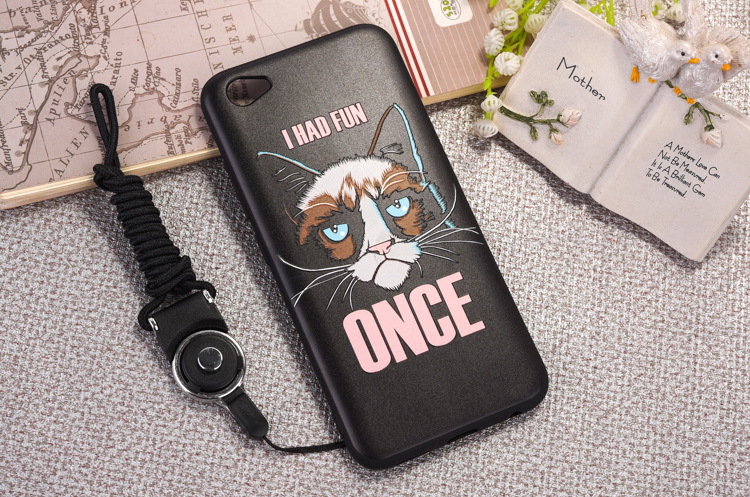 เคส Vivo X9 Plus #เคสฝาหลังTPU สีดำอ่อนนุ่มพิมพ์ลายสวยๆ