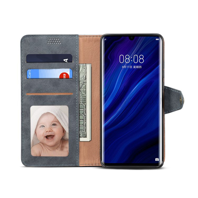 Case Huawei P30 Pro #เคสฝาพับแบบกระเป๋าสตางค์หนัง PU เคสคุณภาพดีราคาถูก