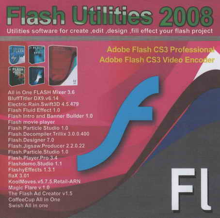 Flsah Utilities 2008 ( 1 CD )