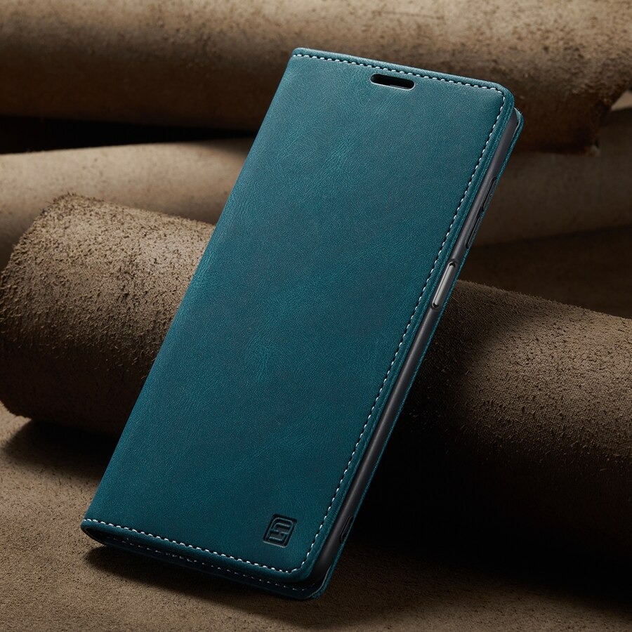 เคส Samsung Galaxy S20 #เคสฝาพับหนัง PU แบบกระเป๋าสตางค์ AUTSPACE Series RFID Blocking Retro Matte Leather Wallet