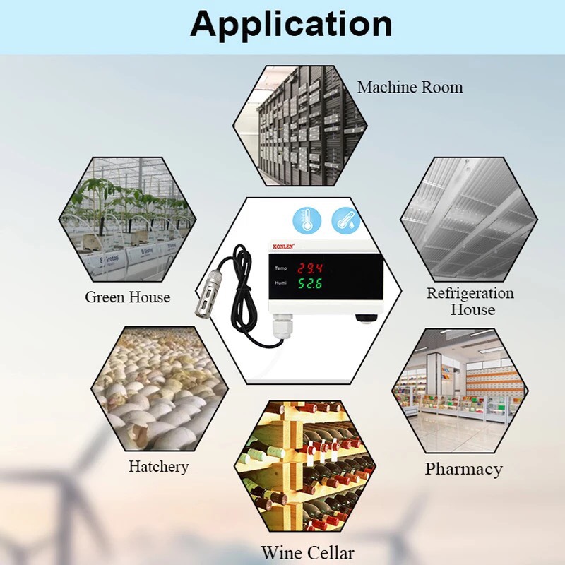 Tuya WIFI Temperature Thermometer Humidity Hygrometer