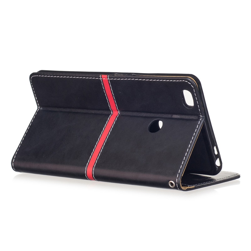 เคส Xiaomi Mi Max 2 Elegant Series #เคสแบบกระเป๋าสตางค์แบบหนังPU มีสายคล้องมือ