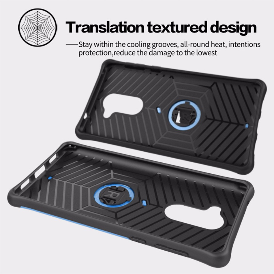 เคสฝาหลัง Armor Kickstand PC TPU Hybrid Case มีขาตั้ง #Case Huawei GR5 2017