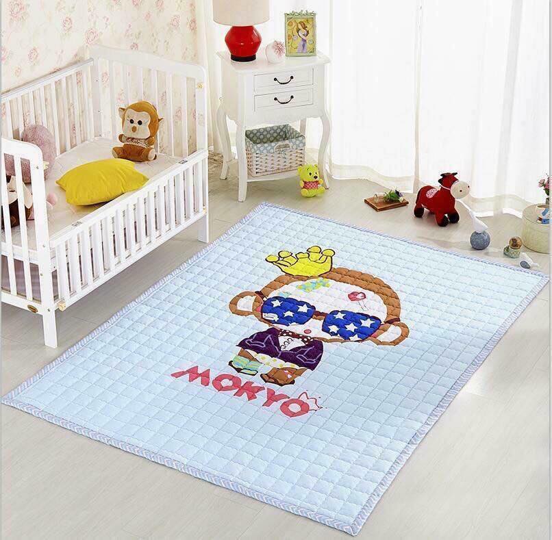 แผ่นรองคลานแบบผ้า ลายน่ารักมาก