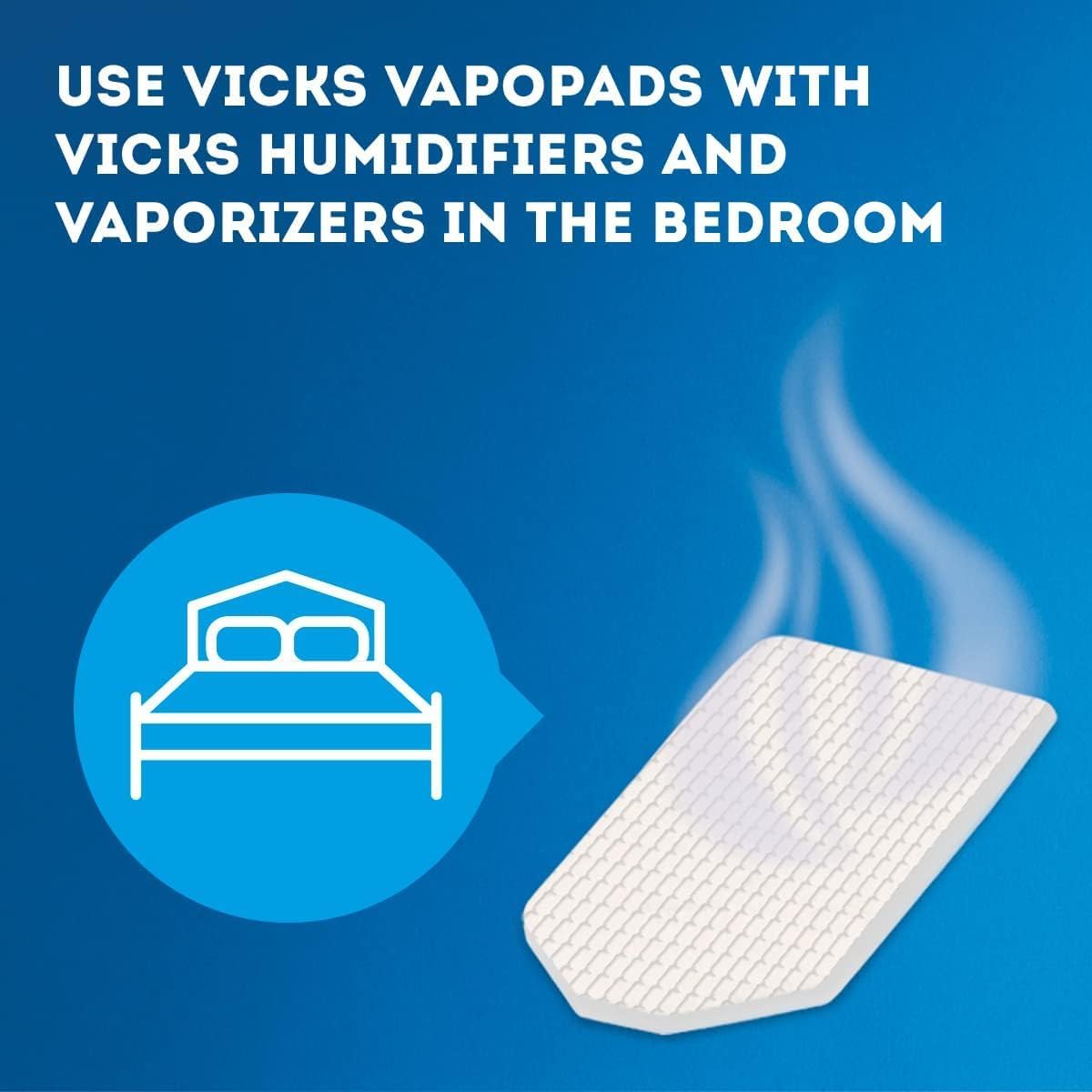 Vicks® VapoPads Refills, Vapors 6,12,20 Scent Pads แผ่นรีฟิลวิคส์ สำหรับเครื่องทำไอระเหย