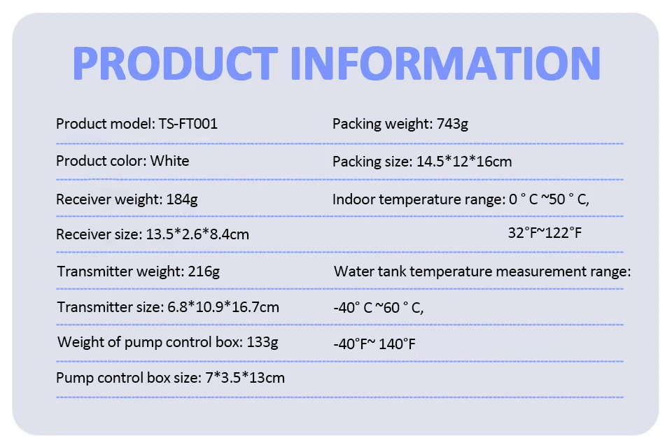 เซนเซอร์วัดความลึกถังน้ำ ultrasonic sensor แบบมีจอส่งสัญญาณ