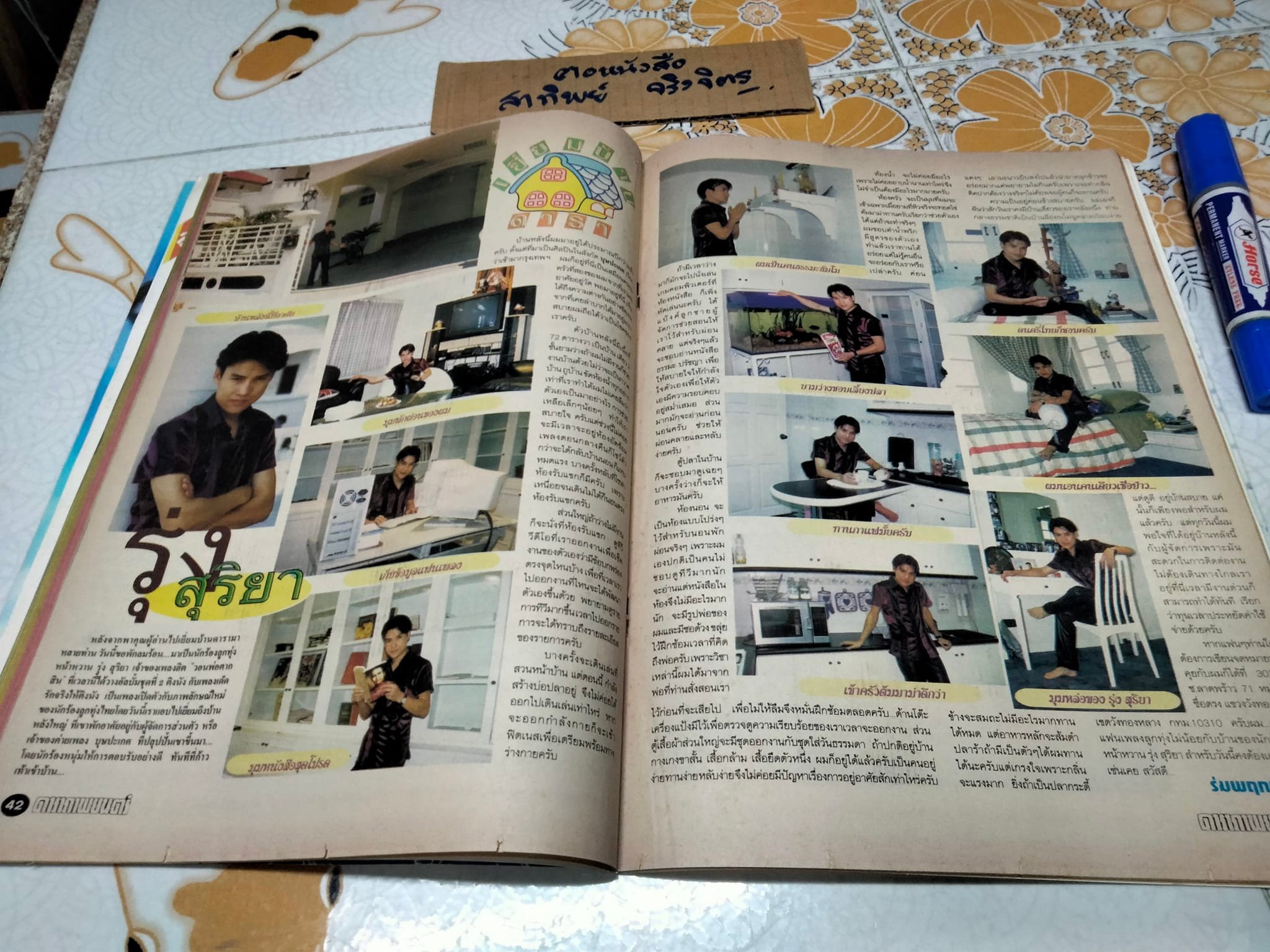 นิตยสารดาราภาพยนตร์ หน้าปก ภ.เสือ โจรพันธุ์เสือ **สินค้าหมด**