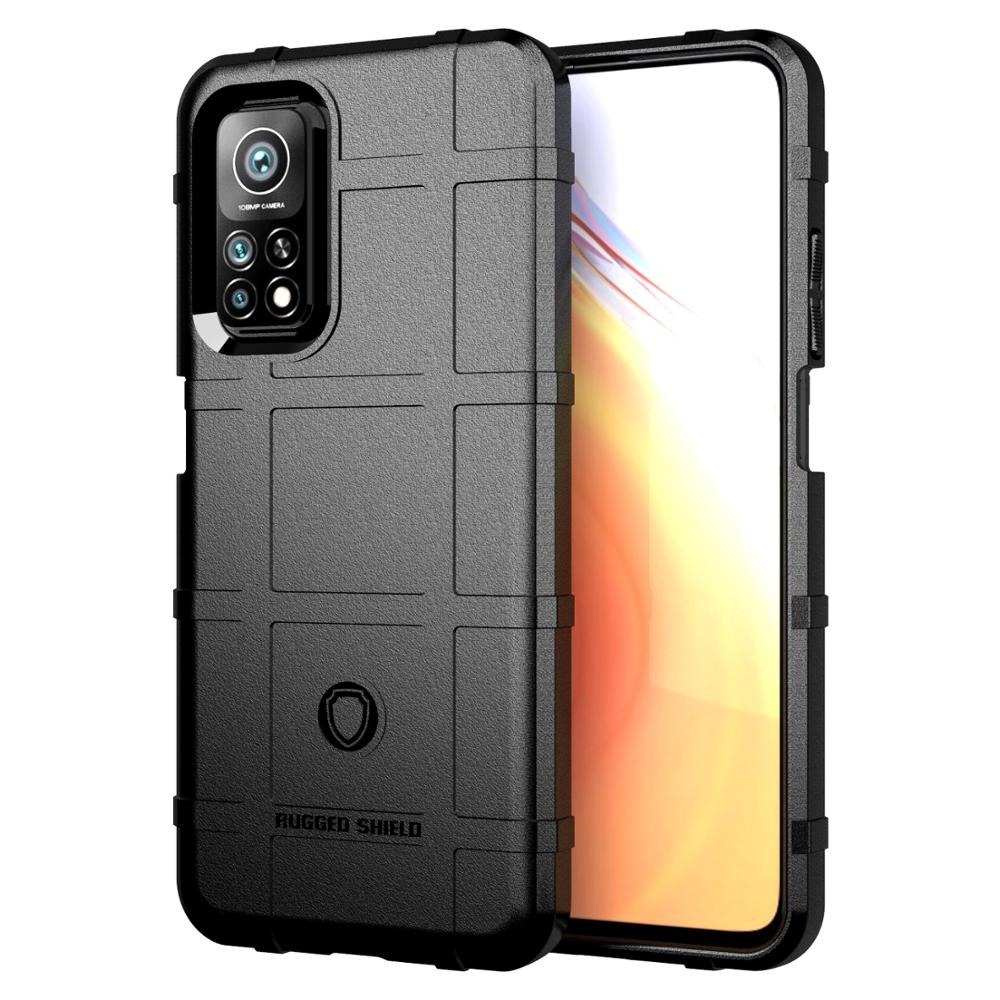 เคส Xiaomi Mi 10T Pro #เคสฝาหลัง Rugged Shield Series Soft Silicone Shock Absorption Matte กันกระแทก
