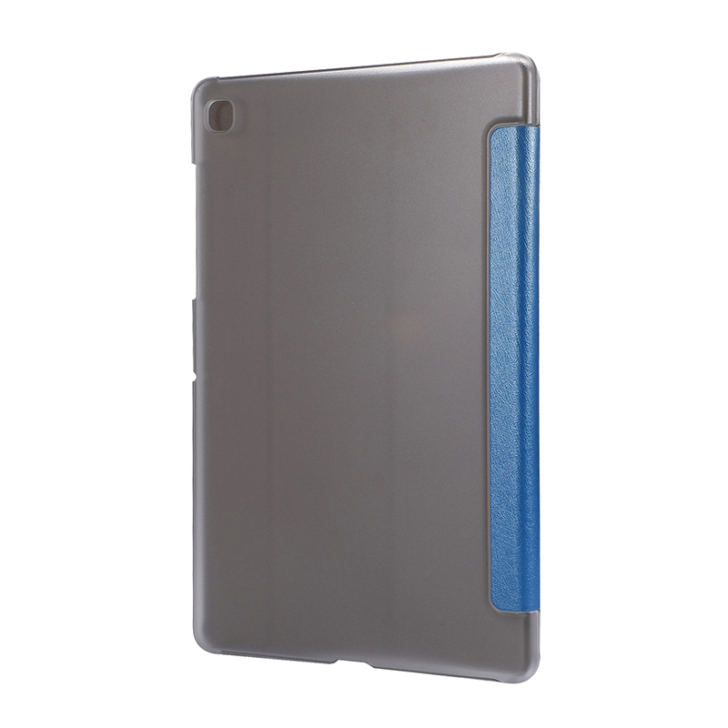Case Samsung Galaxy Tab S6 Lite 10.4 SM-P610 P615 P617 #เคสฝาพับหนัง PU พับสามพับ Silk Texture Leather Stand Case