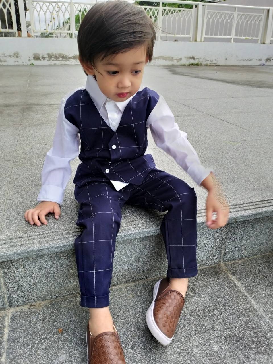 set เสื้อกับกางเกงออกงาน เด็กชาย