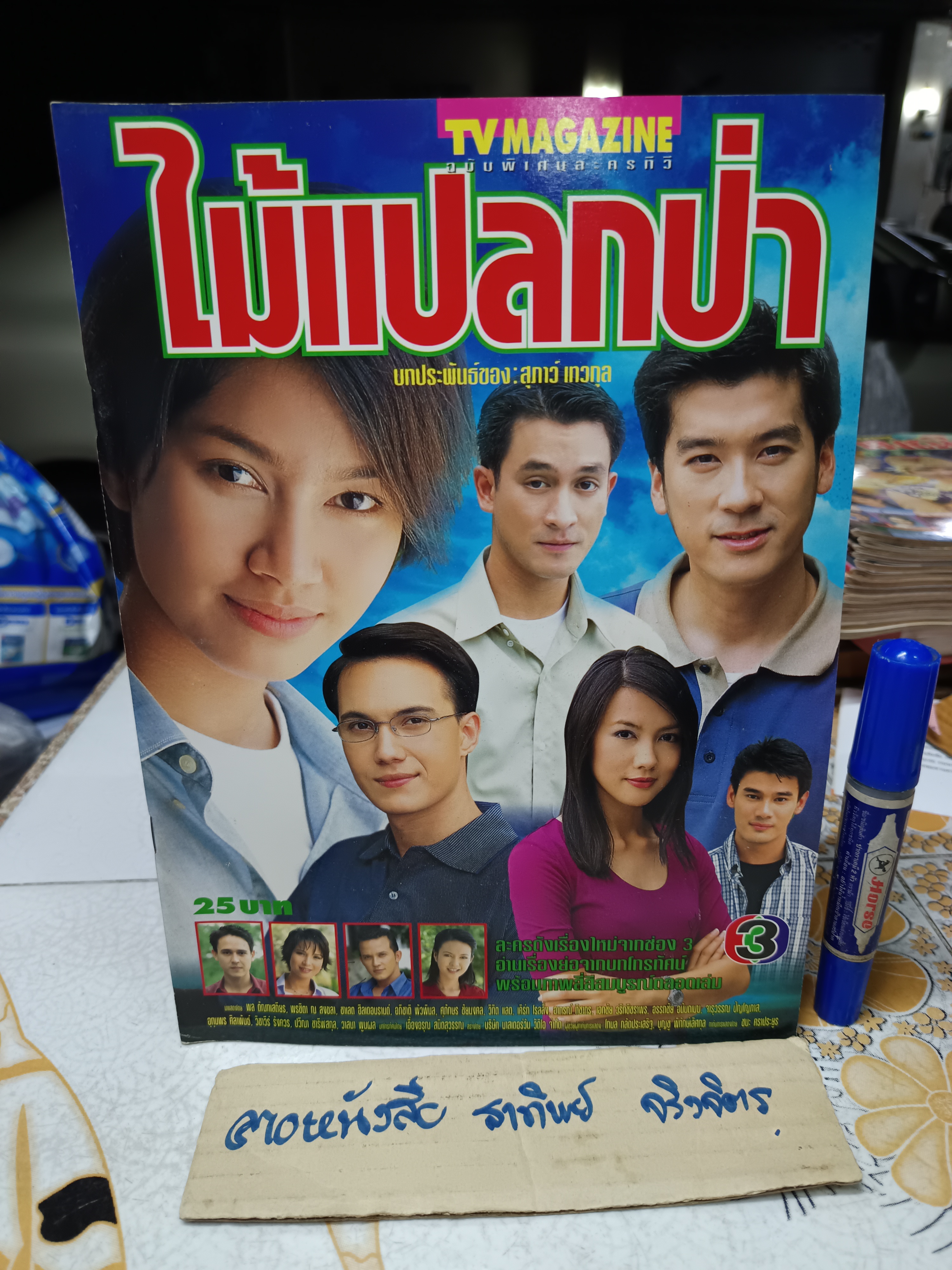 ไม้แปลกป่า - นิตยสารเรื่องย่อละคร **สินค้าหมด**