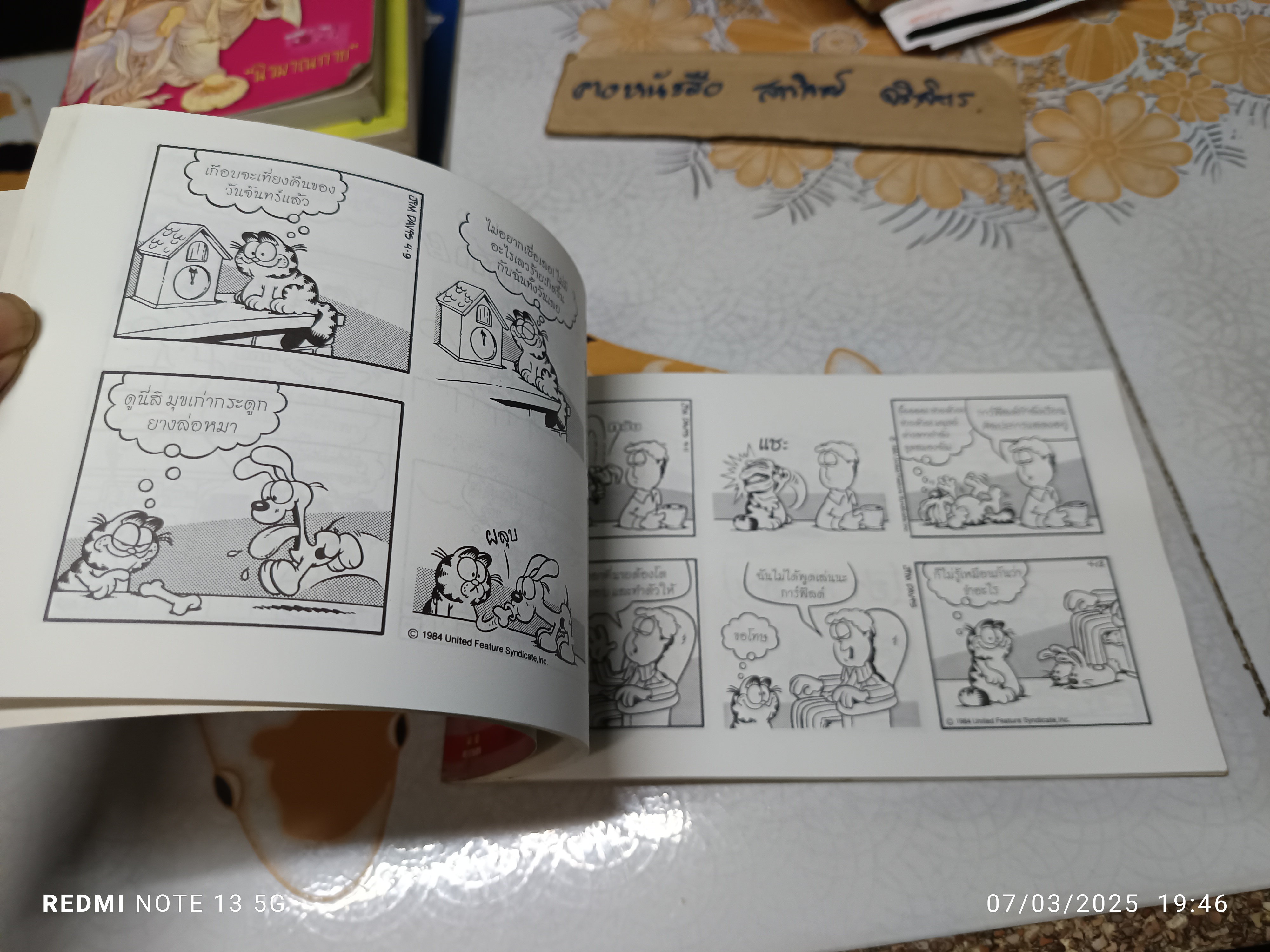 การ์ฟิลด์ forever book collection (15th Book) #Garfield โดย Jim Davis / Post Comics