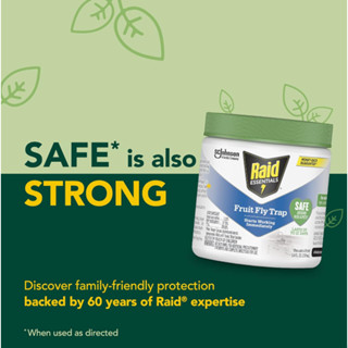 Raid® Essentials Fruit Fly Trap for Indoors 159 ml กับดักแมลงวัน สำหรับใช้ในบ้าน
