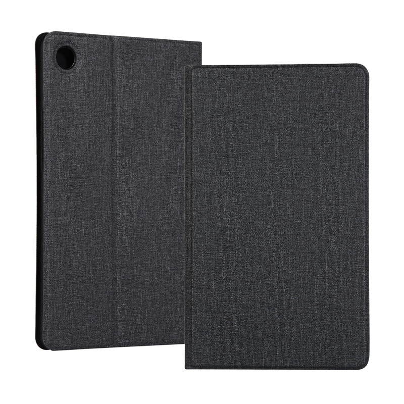เคส Huawei MediaPad M5 Pro 10.8 นิ้ว #เคสฝาพับผิวผ้า Cloth Texture Leather Stand Case