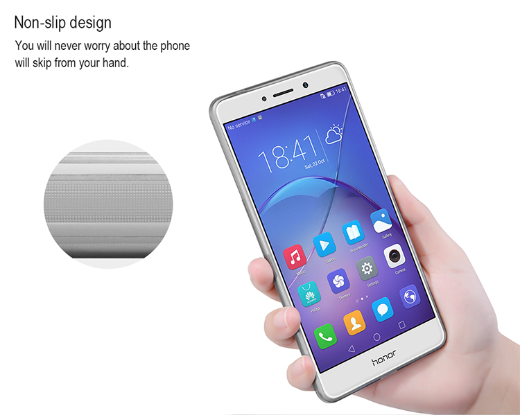 Case Huawei GR5 2017 เคสฝาหลัง สีโปร่งใส NILLKIN 0.6mm Nature TPU Case