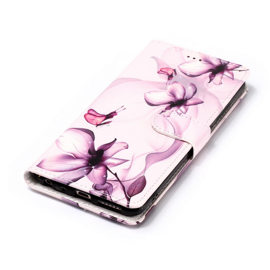 Case Xiaomi Redmi Note 5 #เคสฝาพับสไตล์กระเป๋าสตางค์พิมพ์ลายสวยๆ Pattern Printing Wallet Leather