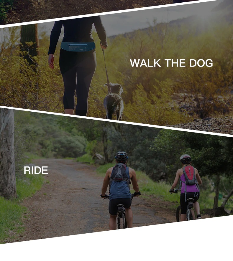 กระเป๋าคาดเอว ขนาดเล็กแบบบาง AONIJIE WAIST BAG SPORT รุ่น W8112 (A26)