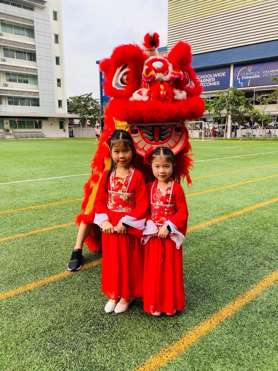 ชุดเด็กหญิง จีนโบราณสีแดง