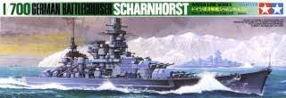 77518 German Schamhorst Battleship Multi-Colored