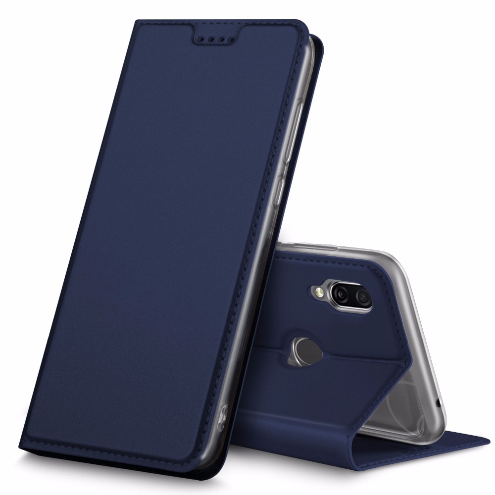 เคส Huawei nova 3 #เคสฝาพับหนัง PU Card Holder Auto-absorbed Leather