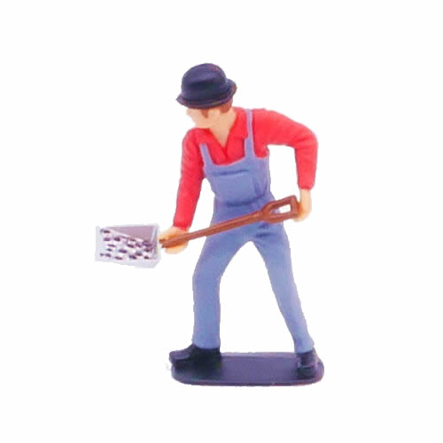 LGB Heater Man with Shovel - G Scale