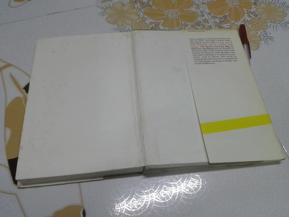 The Quick and Easy Way to Effective Speaking - DALE CARNEGIE ฉบับภาษาอังกฤษ