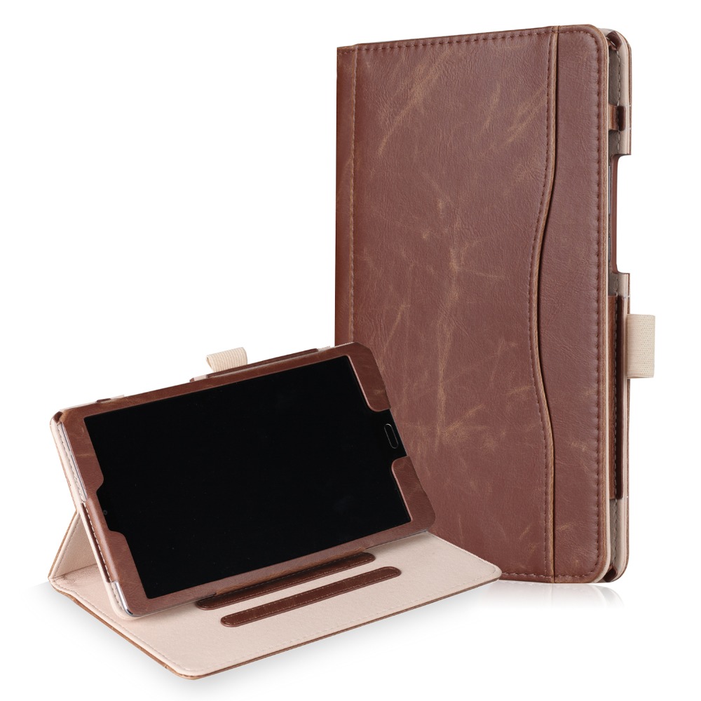 Case Lenovo Tab 4 8 Plus #เคสฝาพับหนัง PU มีแถบยืดหยุ่นสวมนิ้ว Pocket Front PU Leather with Elastic Band