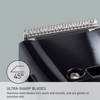 (Pre Order) Panasonic® Precision Trimming Rechargeable Beard/Hair Trimmer ER-GB42-K เครื่องโกนหนวดไฟฟ้า ไร้สาย แบบชาร์จไฟได้