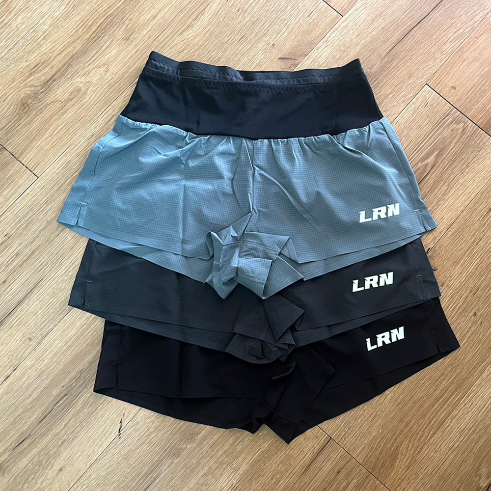 กางเกงวิ่งเทรล 2" (ไม่มีซับใน) ใส่ได้ทั้งชาย - หญิง มีกระเป๋าใส่ของที่รอบเอวในตัว (F34)