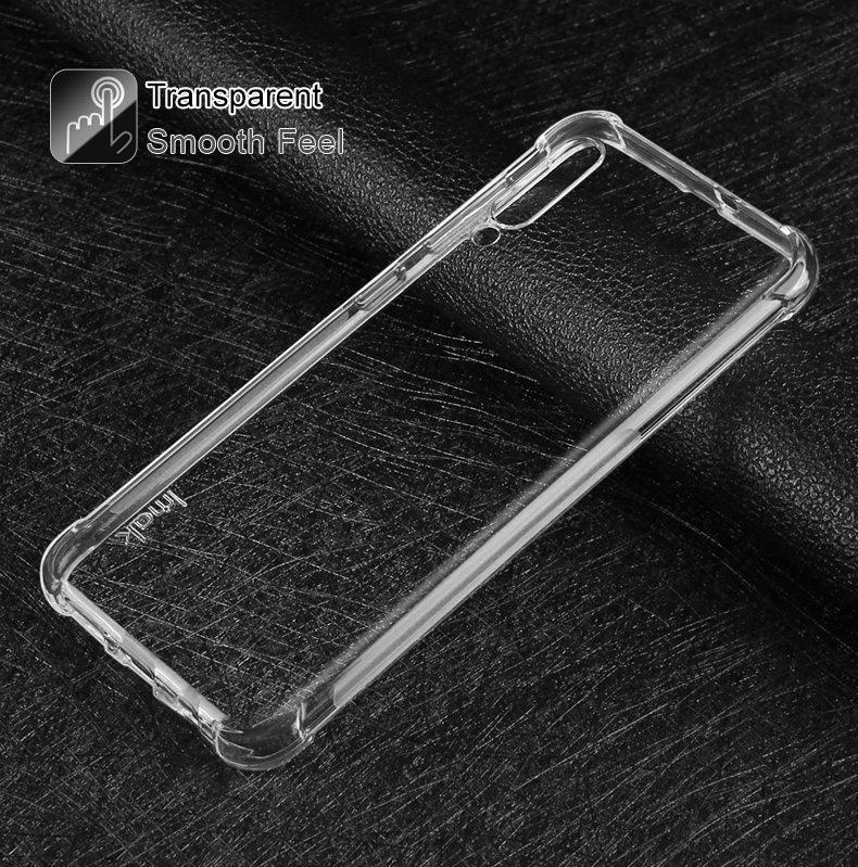Case Samsung Galaxy A50 / A50s / A30s #เคสฝาหลัง IMAK มุมกันกระแทก Soft TPU Case + ฟิล์มกันรอย