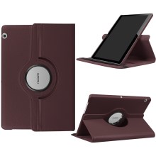 Case Huawei MediaPad T3 10 9.6นิ้ว #เคสหมุนได้ 360 องศา with 360 Degree Rotary Stand เคสแบบฝาพับหนัง PU ผิวลิ้นจี่