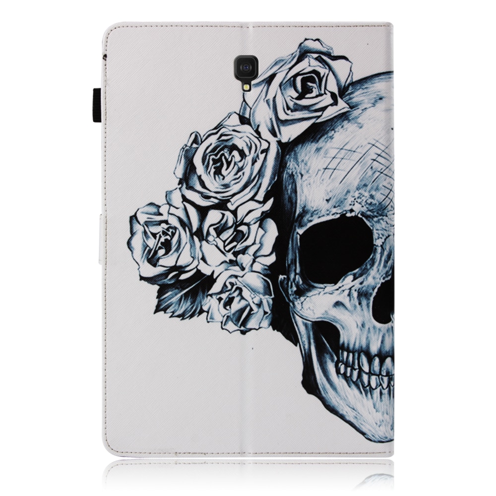 Case Samsung Galaxy Tab S4 10.5 T830 T835 #เคสฝาพับหนัง PU พิมพ์ลวดลาย Pattern Printing Stand Leather Smart Cover