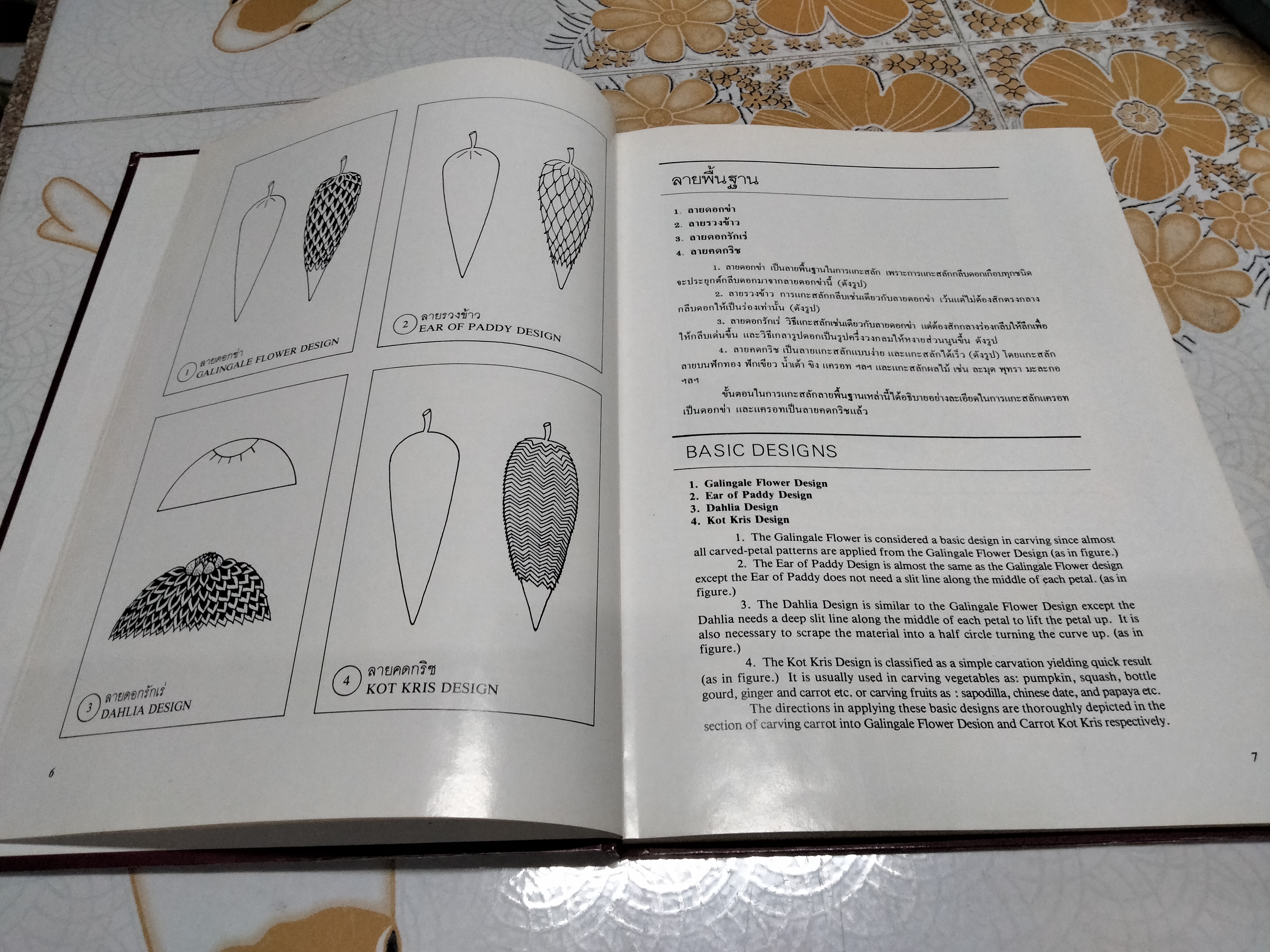 ศิลปการแกะสลักผักและผลไม้ - อ เพ็ญพรรณ สิทธิไตรย์ THE ART OF VEGETABLE AND FRUIT CARVING BY PENPAN SITTITRAI **สินค้าหมด**