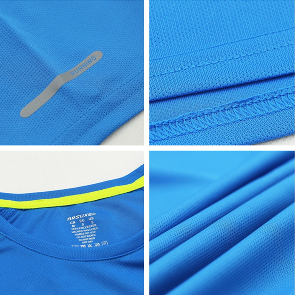 เสื้อวิ่งออกกำลังกายแขนสั้น ARSUXEO (S1)
