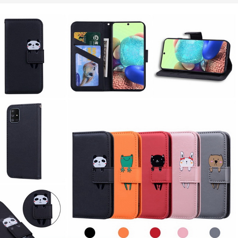 Case Samsung Galaxy S20 Ultra #เคสฝาพับหนัง PU ลายการ์ตูน Fashion Cartoon Animals Flip Case Texture Leather Wallet