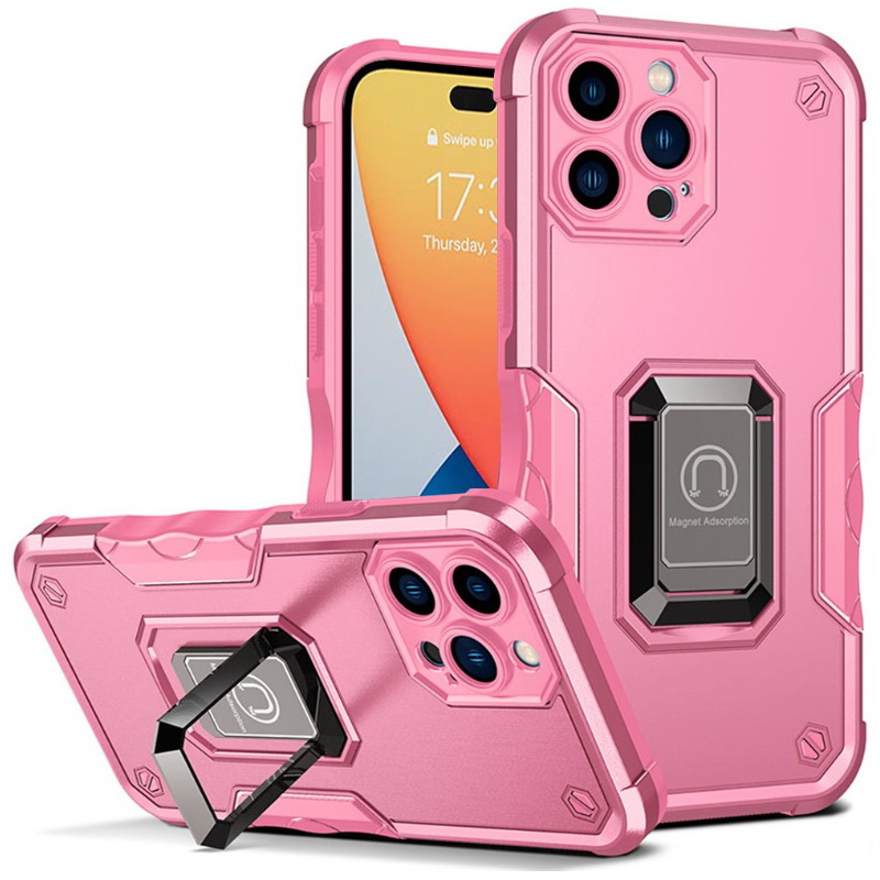 เคส iPhone 14#เคสฝาหลัง Hybrid TPU+PC มีแหวนสวมนิ้ว