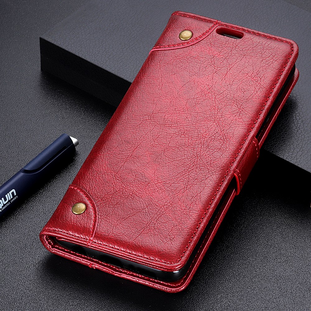 เคส Huawei nova 4 #เคสฝาพับแบบกระเป๋าสตางค์ Textured PU Leather Protection