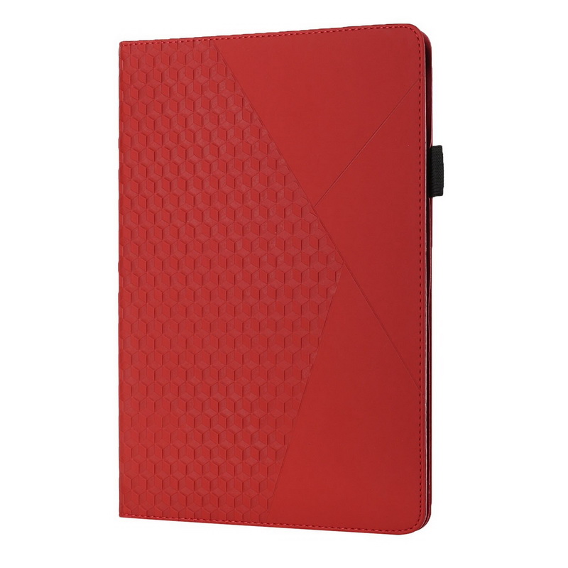เคส Samsung Galaxy Tab A7 Lite 8.7" (T220,T225) #เคสฝาพับหนัง PU มีช่องใส่บัตร Embossed Flip Leather Case