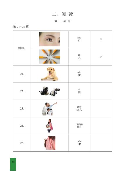 ข้อสอบ YCT ระดับ 1+MP3 YCT模拟试题集(一级)(含1MP3) YCT Simulation Tests (LevelⅠ)+MP3