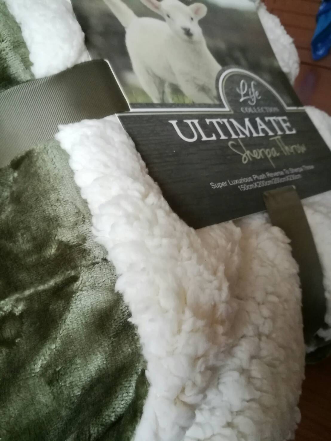 ผ้าห่มขนแกะ