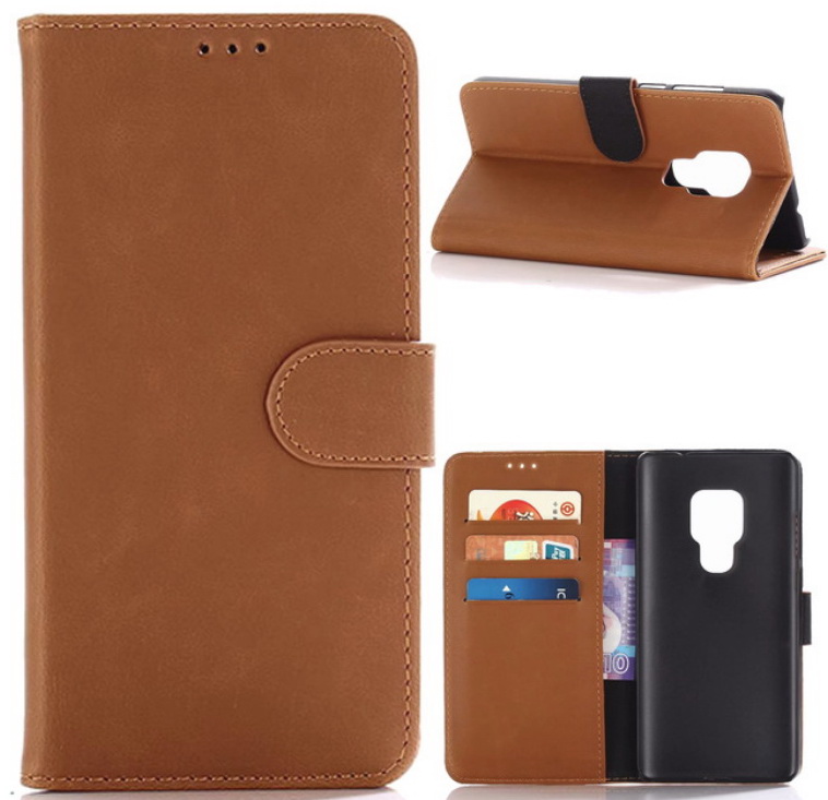 เคส Huawei Mate 20 X #เคสฝาพับหนัง PU แบบกระเป๋าสตางค์สไตล์ย้อนยุคราคาเบาๆสบายกระเป๋า