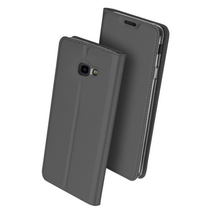 Case Samsung Galaxy J4+ #เคสฝาพับ DUX DUCIS Skin Pro Series คุณภาพดีราคาถูก