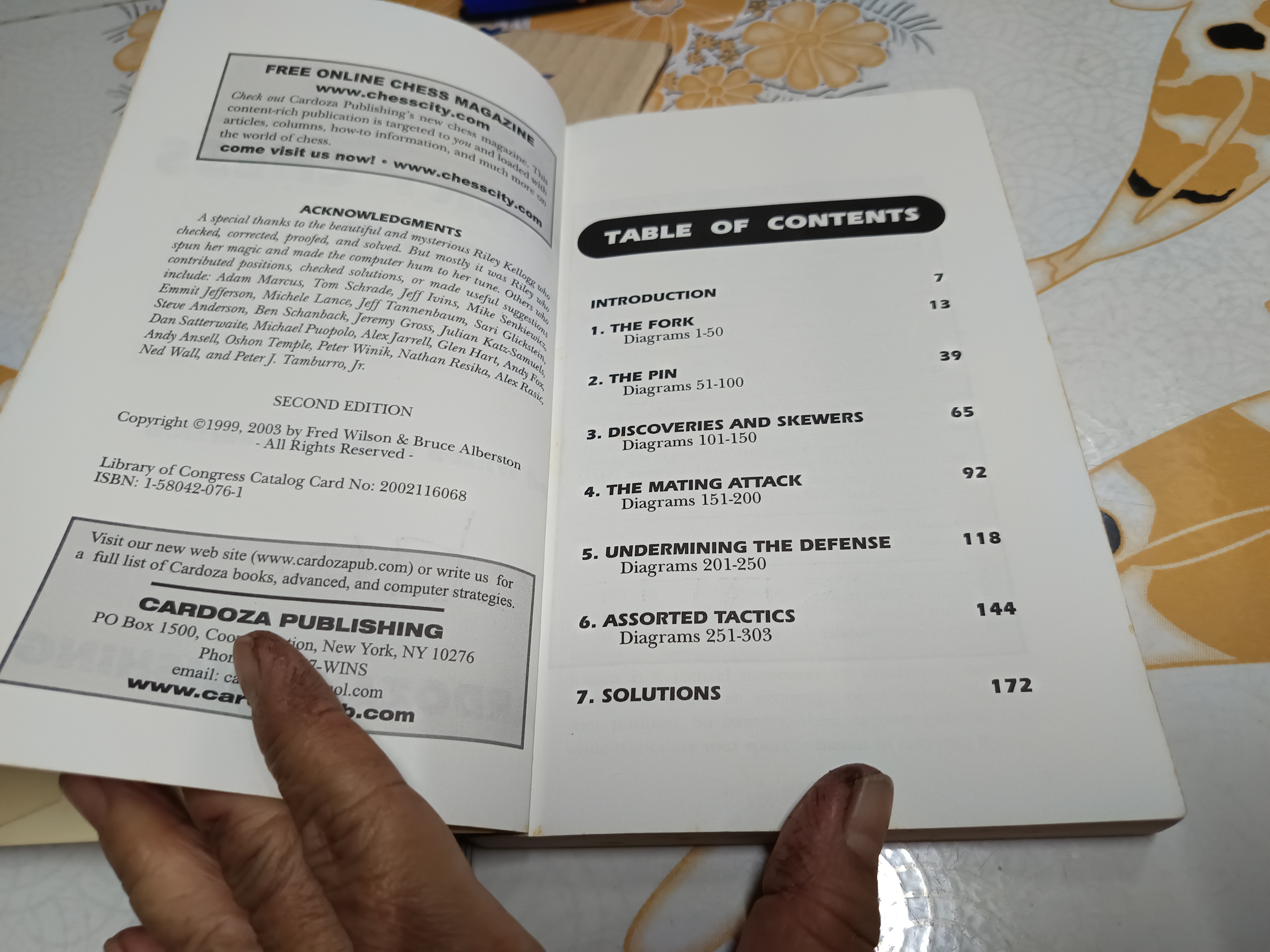 303 tricky chess tactics by Wilson, Fred; Albertson, Bruce, #ตำราหมากรุกฉบับภาษาอังกฤษ