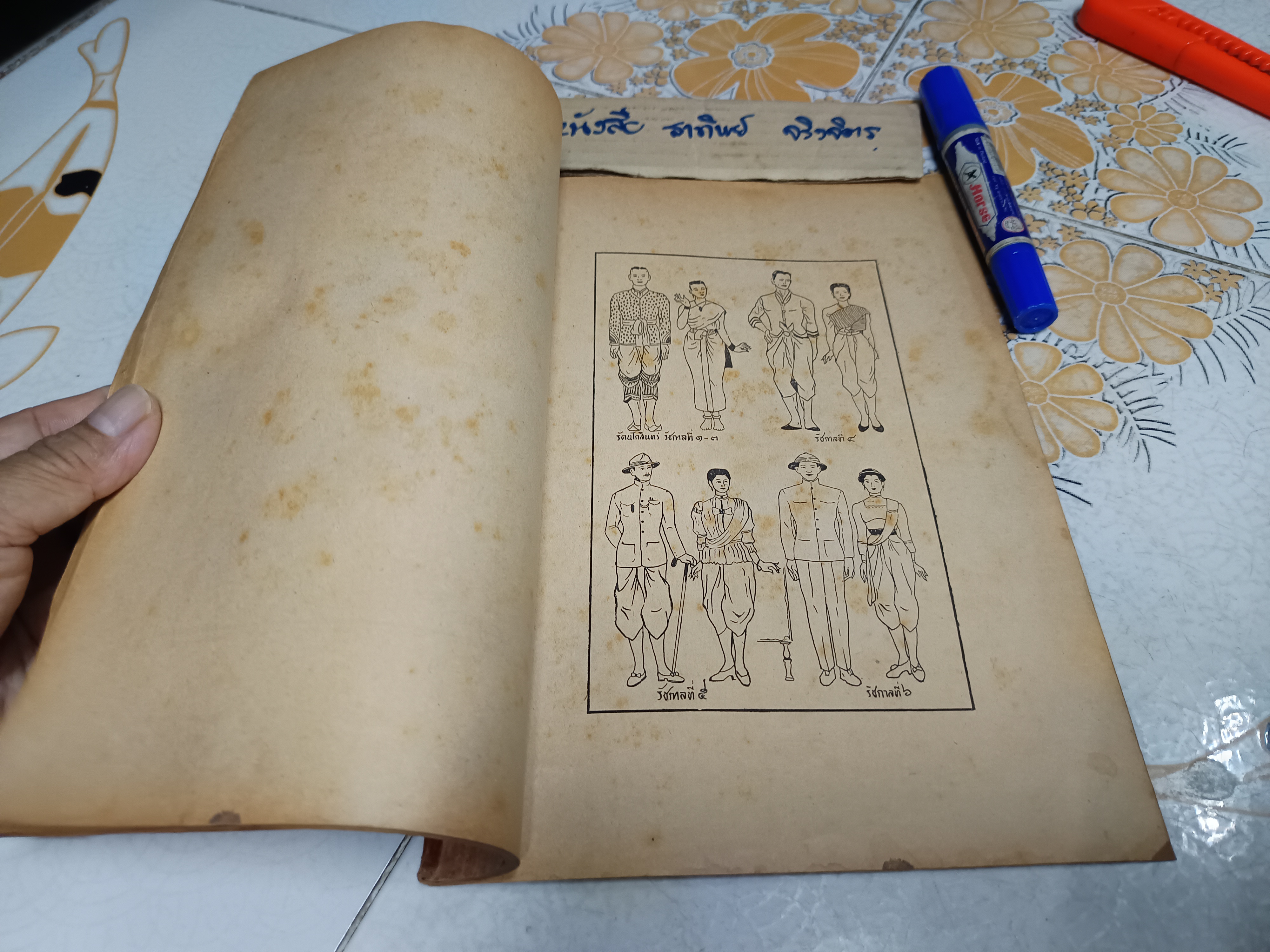 หนังสือชุดวัฒนธรรม เรื่อง การแต่งกายของไทย จัดพิมพ์โดย กองวัฒนธรรมสำนักงานปลัดกระทรวงศึกษาธิการ