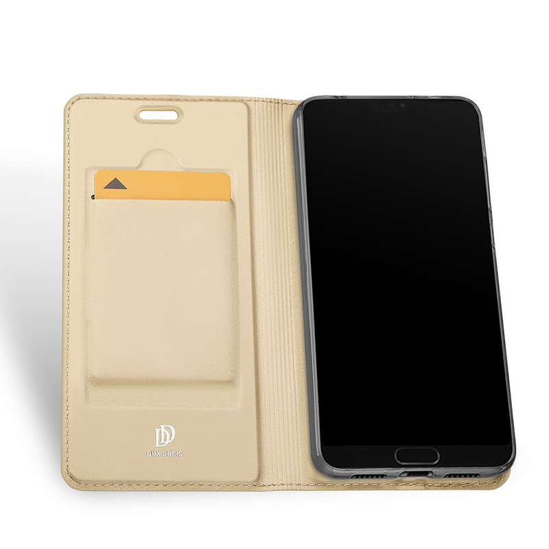 Case Huawei P20 Pro #เคสฝาพับ DUX DUCIS Skin Pro Series คุณภาพดี