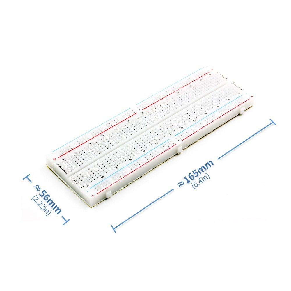 Breadboard 830 จุด MB-102 บอร์ดทดลอง