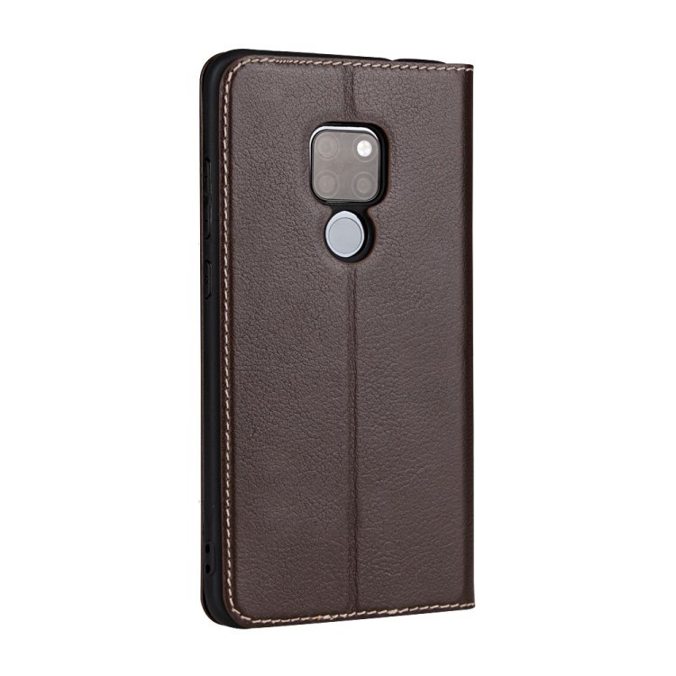 Case Huawei Mate 20 #เคสฝาพับมีช่องวิว View Window Cowhide Leather Smart Mobile Shell คุณภาพดี
