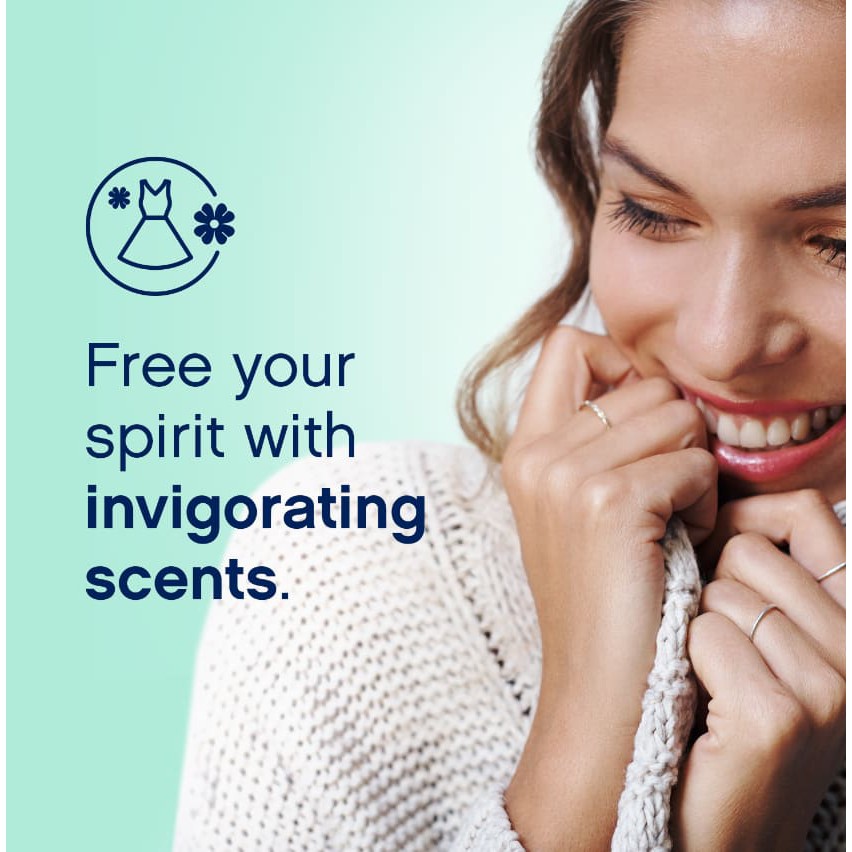 Downy® Infusions Refresh Dryer Sheets 105, 200 Sheets แผ่นหอมอบผ้า ดาวน์นี่